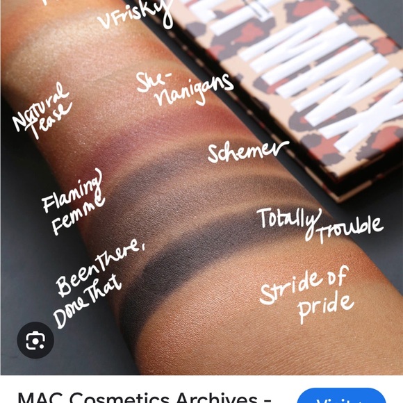 New!! MAC Cosmetics “Mischief Minx” Eyeshadow Palette! - Picture 6 of 9